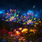 2 Pack Solar Firework Lights Outdoor, Adjustable 32" to 51" Extra Tall, 200 LED ... - Image 8