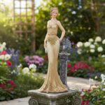 Comfy Hour 13" Luxury Standing Lady Figurine, Art Deco Style Roaring 20s Woman S... - Image 4
