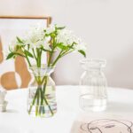 Gute Glass Vases for Decor, Modern Decorative Flower Vase Centerpieces Table Hom... - Image 3