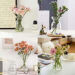 Gute Glass Vases for Decor, Modern Decorative Flower Vase Centerpieces Table Hom... - Image 7