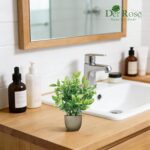 Der Rose 4 Pack Mini Artificial Plants Indoor in Pots Mixed Fake Plants Greenery... - Image 6