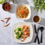 Gibson Home Amelia Court Porcelain Chip and Scratch Resistant Dinnerware set, Se... - Image 4
