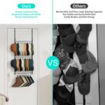 HapiRm Over Door Hat Rack - 3 Tier Wall Mounted Hat Organizer with 16 Hooks and ... - Image 3
