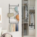 HapiRm Over Door Hat Rack - 3 Tier Wall Mounted Hat Organizer with 16 Hooks and ... - Image 4