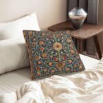 William Morris Vintage Floral Velvet Throw Pillow Covers 18x18 Inch Boho Botanic... - Image 6