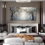 Butterfly Pictures Wall Art for Bedroom - Tree Art Wall Art for Living Room - La... - Image 4