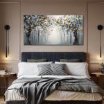 Butterfly Pictures Wall Art for Bedroom - Tree Art Wall Art for Living Room - La... - Image 5