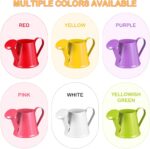 SHINEOFI 6pcs Miniature Watering Can Set Mini Watering Pot for Indoor Plants, De... - Image 7