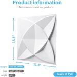 Art3d Decorative Textured PVC 3D Wall Panels for Interior Wall Decor in Living R... - Image 4