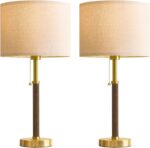 G-SAFAVA 22" Table Lamps Mid Century Modern Lamps for Bedroom Living Room Bedsid... - Image 7
