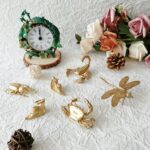 2pcs Gold Crab Figurine Home Decor, Solid Metal Centerpiece Decoration, Mini Cra... - Image 7