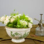 Dosayes Vintage Ice Crackle Grazd Ceramic Flower Pot with Drainage Holes, 4.33 I... - Image 4