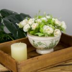 Dosayes Vintage Ice Crackle Grazd Ceramic Flower Pot with Drainage Holes, 4.33 I... - Image 9