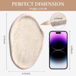 Koville Luxurious Natural Marble Vanity Tray, Cloud Shape Serving Stone Key Tray... - Image 4