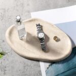 Koville Luxurious Natural Marble Vanity Tray, Cloud Shape Serving Stone Key Tray... - Image 6