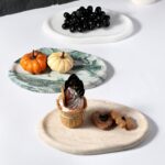 Koville Luxurious Natural Marble Vanity Tray, Cloud Shape Serving Stone Key Tray... - Image 7