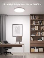 Govee Smart Ceiling Light, RGBIC LED Ceiling Light Fixture, 2400LM Flush Mount L... - Image 6