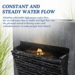 50"H Water Fountains Outdoor, Large Garden Water Fountains and Waterfalls Outsid... - Image 3