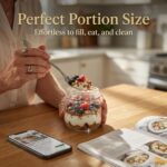 8 oz Mason Jars with Airtight Silver Lids - 4 Pack Small Glass Jars - Thickened ... - Image 5
