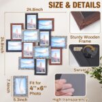 Marsui 12 Pack 4x6 Collage Picture Frames Set, Multi Family Photo Frames for Wal... - Image 3