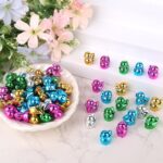 100pcs Mini Resin Ducks, Glittering Tiny Ducks Miniature Decor Micro Garden Land... - Image 4