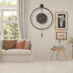 30.7×20 Inch Large Modern Decorative Wall Clocks for Living Room,Big Metal Minim... - Image 6