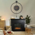 30.7×20 Inch Large Modern Decorative Wall Clocks for Living Room,Big Metal Minim... - Image 7