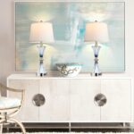 Hamucd 3-Way Dimmable Touch Glass Table Lamps for Bedrooms with 2 USB Ports Set ... - Image 6