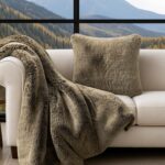 EVERGRACEHOME Luxury Soft Faux Chinchilla Fur Throw Pillow Cover 1 Piece, Decora... - Image 3
