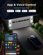 Govee Outdoor UpDown Wall Light, 2 Pack, 1200LM RGBICWW Smart Porch Lights Outdo... - Image 5
