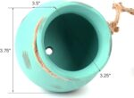Yesland Ceramic Hanging Mini Flower Planters, Wall or Ceiling Mount - Dangling C... - Image 4