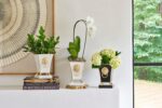 Jaye's Studio Regency Line, Paws & Claws, Decorative Black Square Cachepot & Pla... - Image 5
