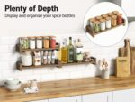 Upgraded Floating Shelves for Wall, Set of 3 Solid Wood Wall Mounted Shelves, 16... - Image 5