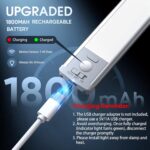 MCGOR 10inch Under Cabinet Lighting, 2 Pack Rechargeable Motion Sensor Light Ind... - Image 6