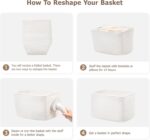 UBBCARE 4 Pack Baskets for Organizing, Woven Storage Baskets for Toys and Towel,... - Image 7