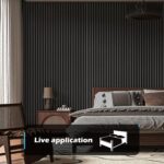 Art3d 2-Pack 108" x 12" Acoustic Wood Panels for Wall, Soundproof Wood Slat Pane... - Image 3
