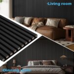 Art3d 2-Pack 108" x 12" Acoustic Wood Panels for Wall, Soundproof Wood Slat Pane... - Image 4