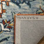 SAFAVIEH Aspen Collection Runner Rug - 2'3" x 9', Blue & Rust, Handmade Boho Woo... - Image 4