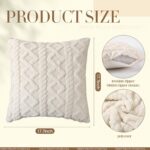 Yuntau Boho 8 Pcs Picnic Pillow Covers Only 18x18 Inch Boho Aesthetic Throw Cush... - Image 3