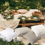Yuntau Boho 8 Pcs Picnic Pillow Covers Only 18x18 Inch Boho Aesthetic Throw Cush... - Image 7
