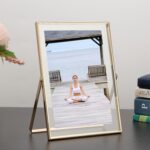 Gold 4x 6'' Floating Frame Set of 2, For Photo Sizes (2x3'', 3.5x 5'' up to 4x6'... - Image 3