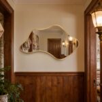 Asymmetrical Wall Mirror, Irregular Shaped Frameless Vanity Mirror, Modern Decor... - Image 7