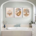AOYUSMO 3 Piece 3 Piece Tree of Life Wall Art Zen Wall Decor Yoga Room Canvas Ar... - Image 6