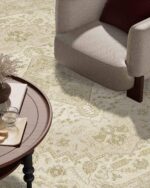 Latte&Fog 5x7 Area Rugs for Living Room, Vintage Beige Washable Rug, Boho Neutra... - Image 6