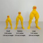 Muscular Legs Duck, 3D-Printed Muscular Buff Duck Statue Ornament, Fun Muscular ... - Image 8