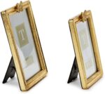 Two's Company Golden Butterfly Photo Frames, Resin, Set of 2 - Image 4