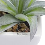 FUNARTY 5pcs Artificial Succulent Plants, Small Fake Desk Plants Mini Succulents... - Image 5
