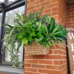 Artificial Plants Faux Greenery for Outdoor Porch Planter, UV Resistant Fake Rea... - Image 5