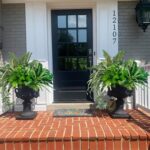 Artificial Plants Faux Greenery for Outdoor Porch Planter, UV Resistant Fake Rea... - Image 6