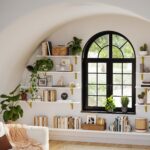 DINZI LVJ Long Wall Shelves, 31.5" Wall Mounted Shelves Set of 4, Large Floating... - Image 3